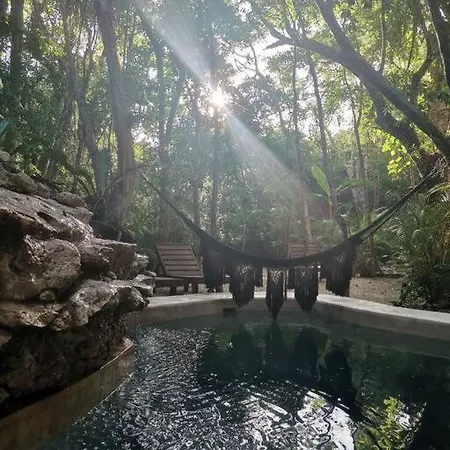 Agua & Selva Luxury Jungle Loft Apartment Tulum Exterior photo