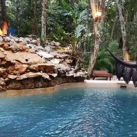 Agua & Selva Luxury Jungle Loft Apartment Tulum Exterior photo